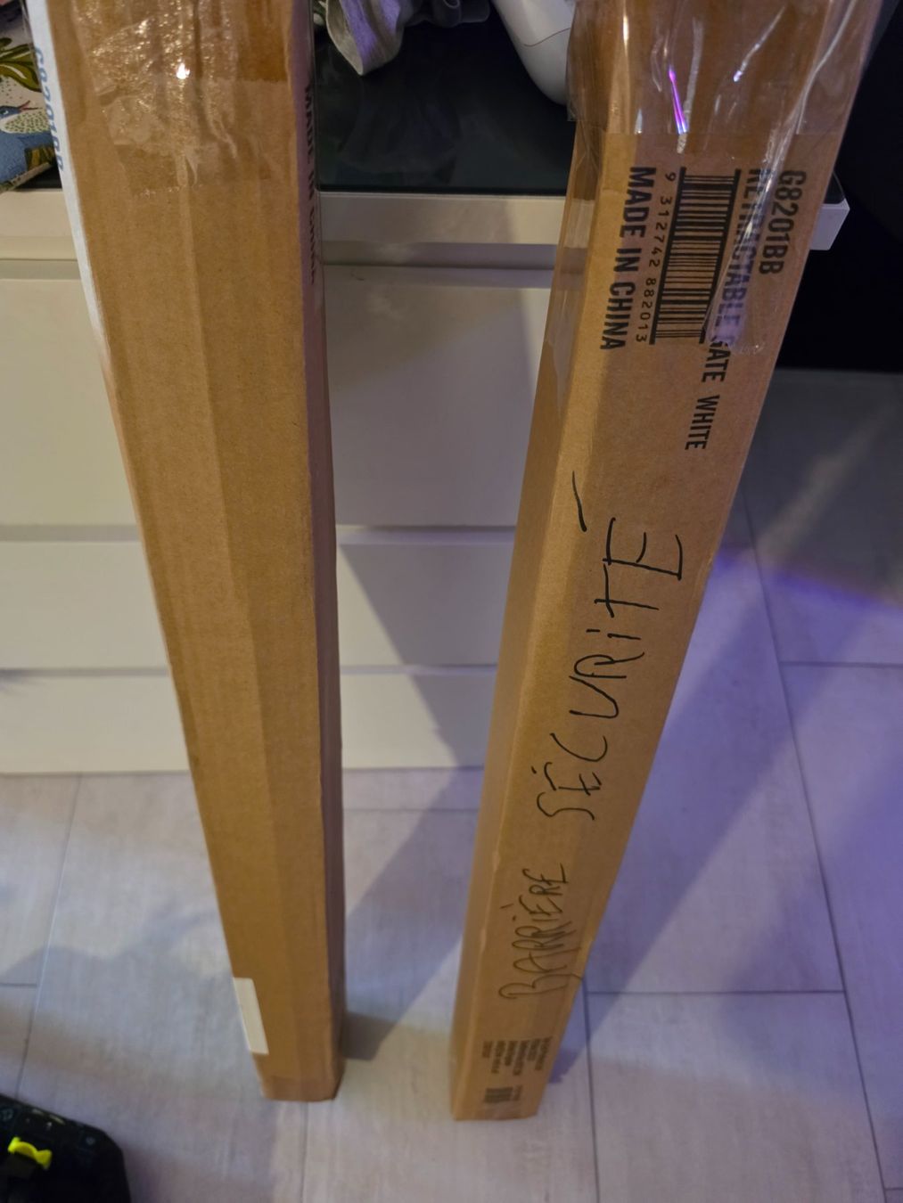 Schutz & Schoner: 2x Barrières de sécurité rétractable 0-140cm – Gebraucht aus Châtel-St-Denis von Konami 5