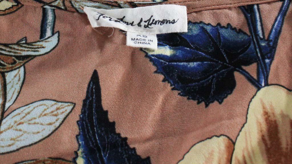 Vestiti: For Love & Lemons Kleid mit Seide Gr. XS – Usato da Belp venduto da caramel-secondhand 4