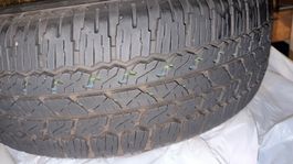 4 Bridgestone Dueler A/T, 265/65 R17, Toyota Hilux