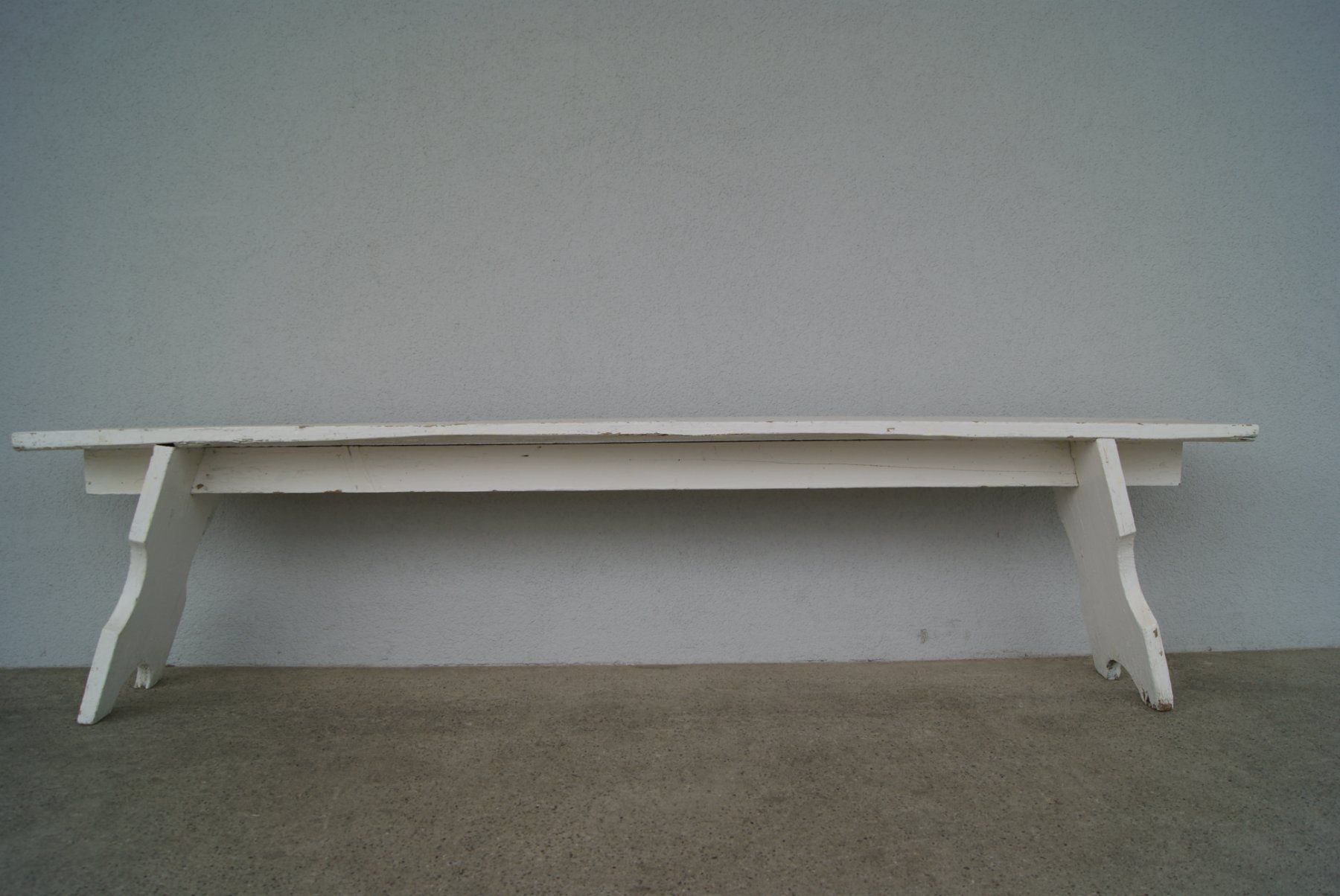 Panchine: Alte Sitzbank weiss – Usato da Schafisheim venduto da ds.roth