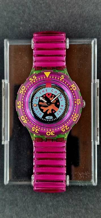 Orologi: Swatch Scuba 200 Cherry Drops SDG102 – Usato da Bassersdorf venduto da Zwoebschi 1
