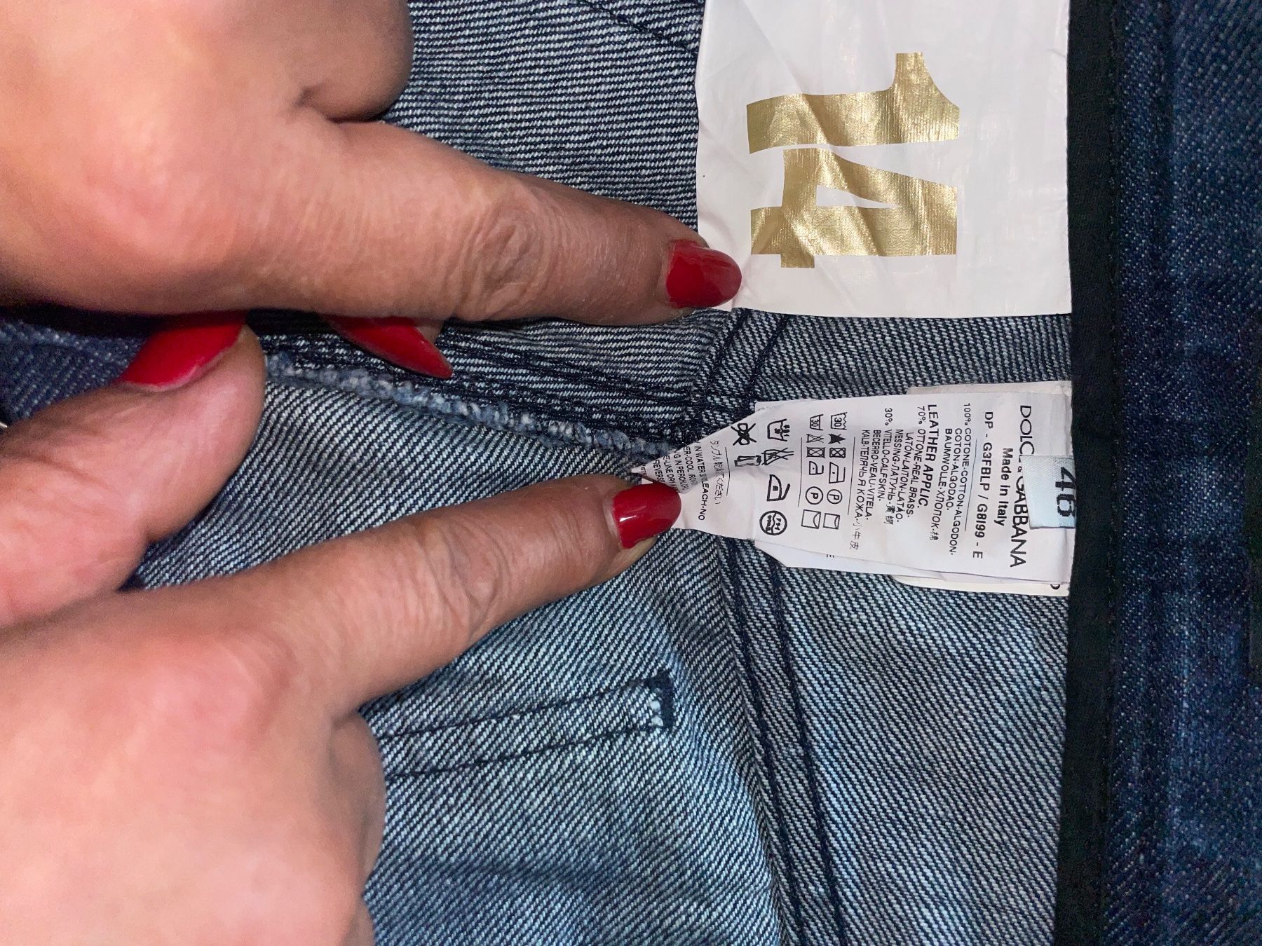Dolce & Gabbana Jeans: Dolce Gabbana Jeans – Nuovo (secondo la descrizione) da Winterthur venduto da Lili3435 5