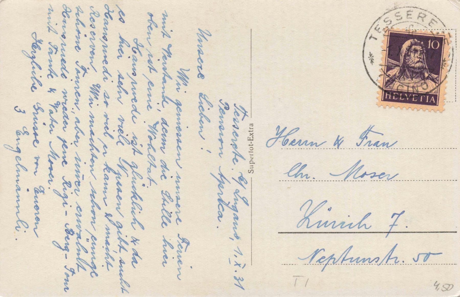Cartes postales: Tesserete – D'occasion à Biasca par Blenio71 1