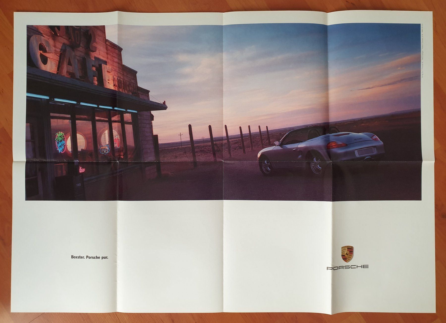 Riviste & Magazine: PORSCHE BOXSTER 1996 - Poster / Prospekt – Usato da Viganello venduto da CARLiteratur 4