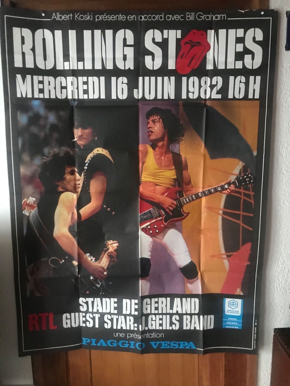 Foto & Immagini: Rolling Stones Orginal Konzert Poster – Usato da Basel venduto da Stars12355