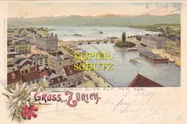 Gruss aus Zürich (Litho) /ad