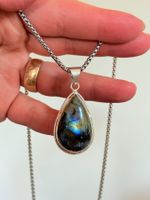 Collier Labradorite - Bijou Élégant, Neuf!