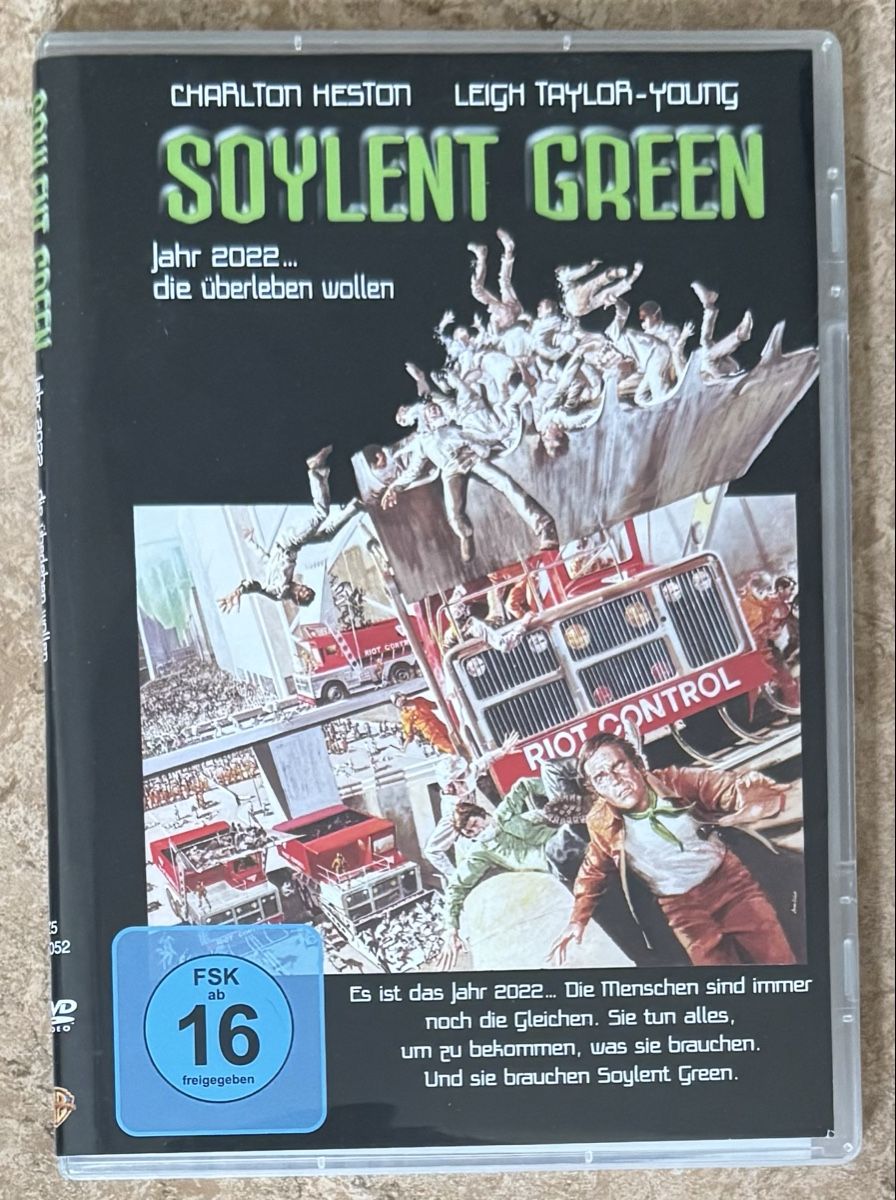 Tutti i DVDs: SOYLENT GREEN  – Nuovo (secondo la descrizione) da Dietikon venduto da AndreaSch01