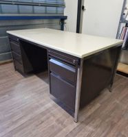 Lista Bürotisch Metall mit Schubladen, guter Zustand
