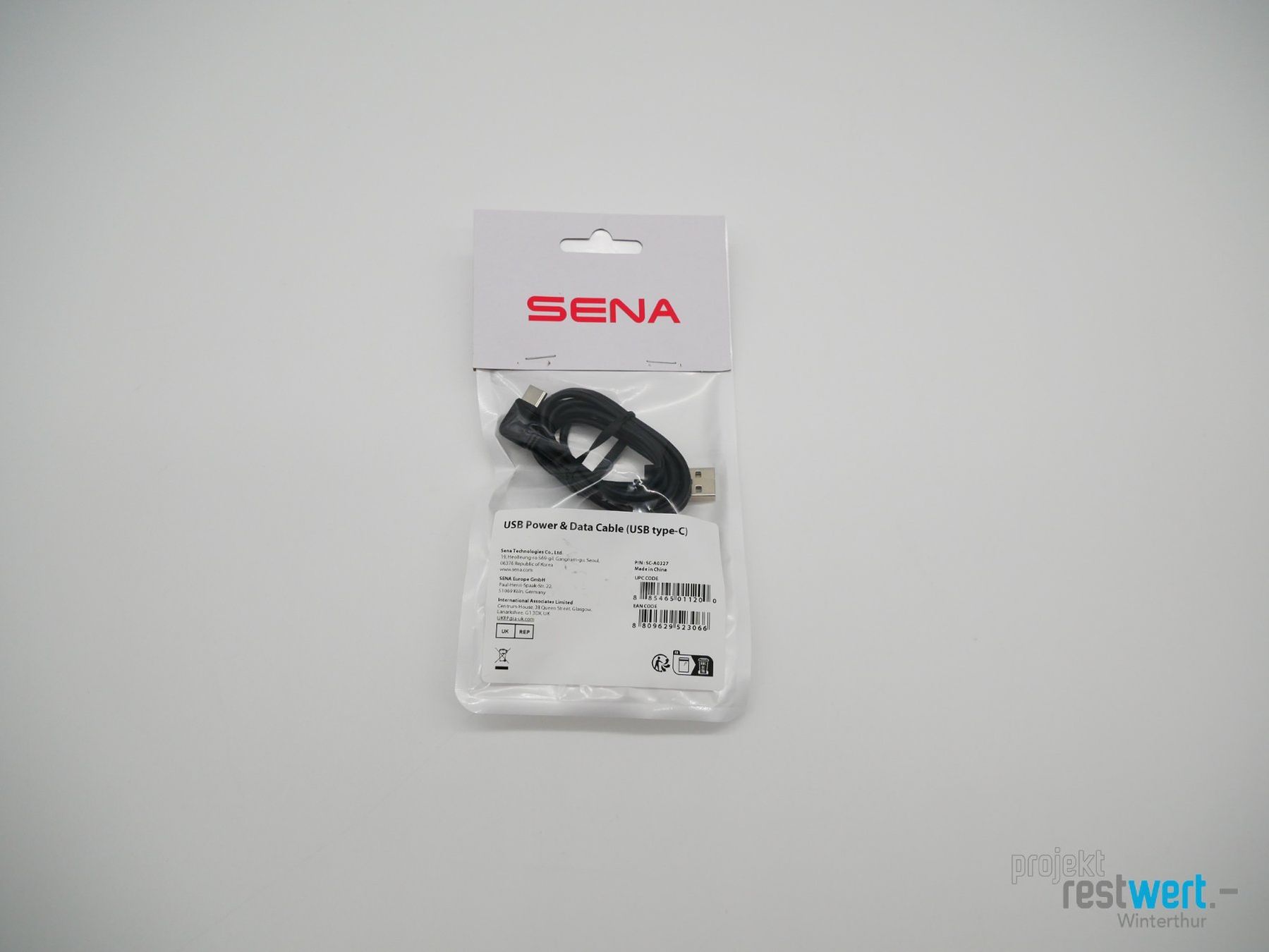 Kabel: SENA USB Power + Data Cable (USB type -C) – Neu und originalverpackt aus Winterthur von Restwert_Winterthur 1