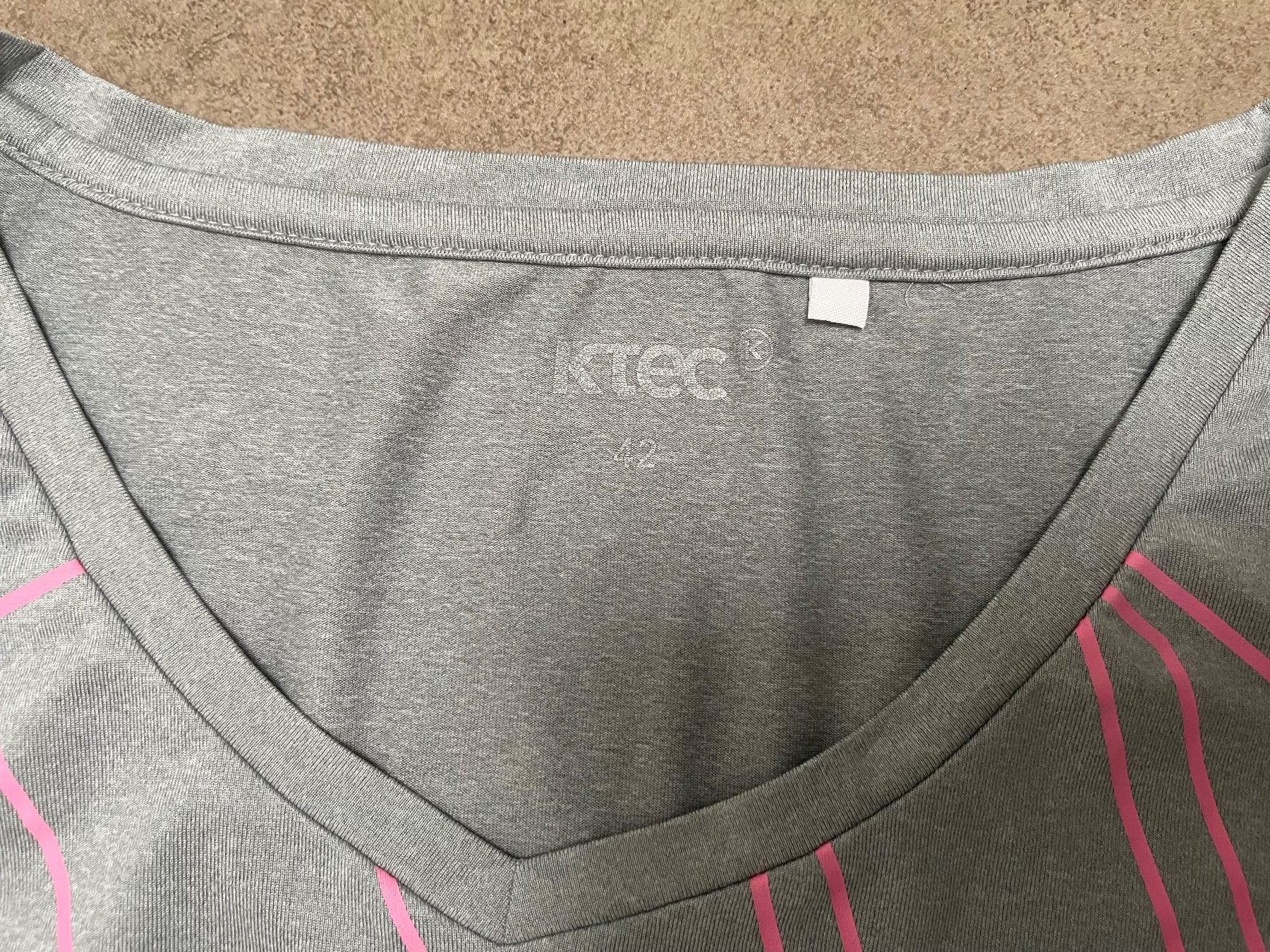 T-shirt: Sport Shirt KTEC Gr. 42, grau – Usato da Bronschhofen venduto da Sommernacht03 1