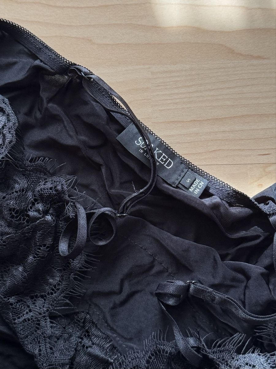 Tops: Soaked Top schwarz, Grösse S – Neu (gemäss Beschreibung) aus Tuggen von jess_gls06 1