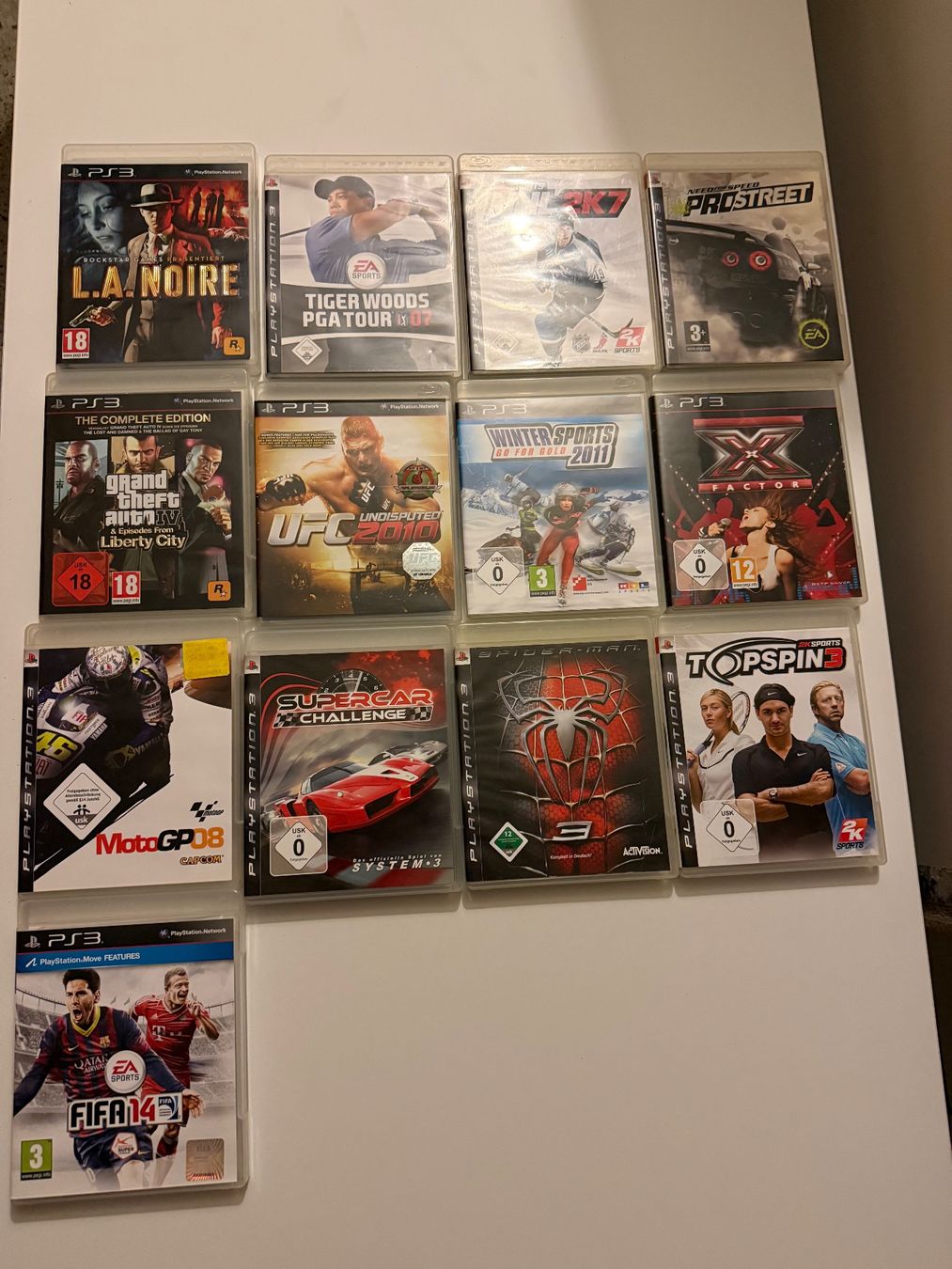 Sony Consoles: PS3 mit 13 Games – D'occasion à Diessenhofen par diana_97 1