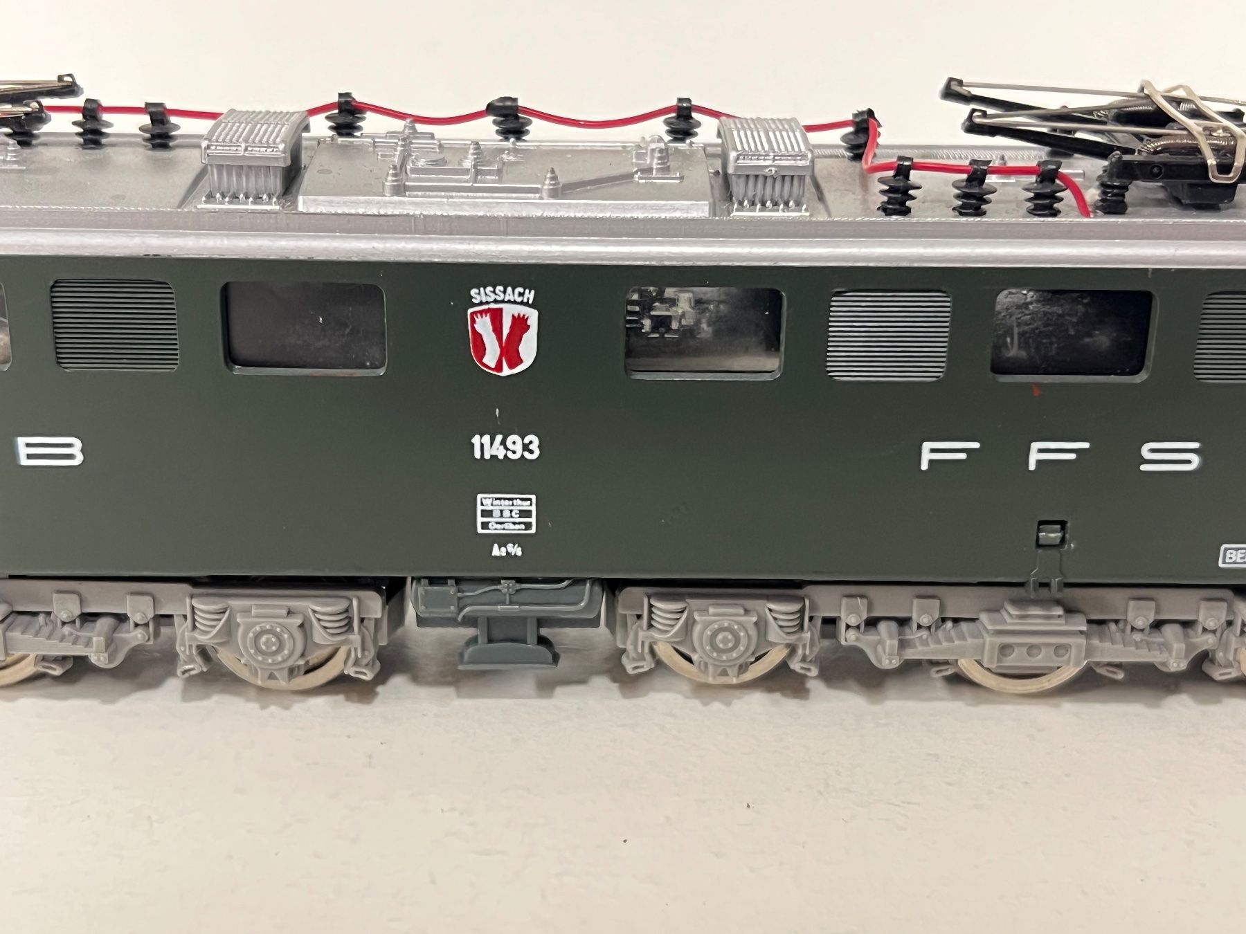 Lima Modellini di ferrovie: Lima H0 SBB Ae 6/6 SISSACH Digital DC – Usato da Neuenhof venduto da ludovicco 5