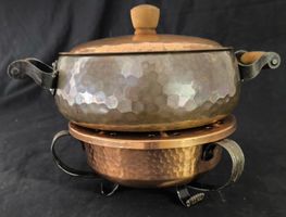 Klassisches Vintage-Fondue-Set