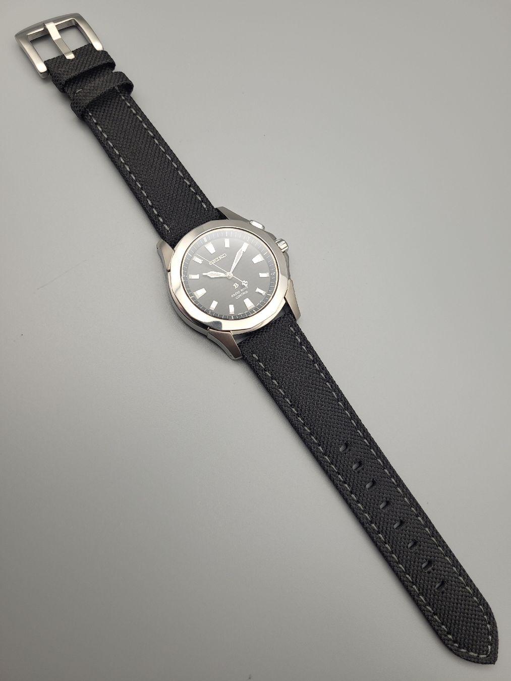 Seiko Uhren: SEIKO BRIGHTZ QUARTZ TITANIUM 40mm 5B21-0AA0  – Gebraucht aus Bern von  2
