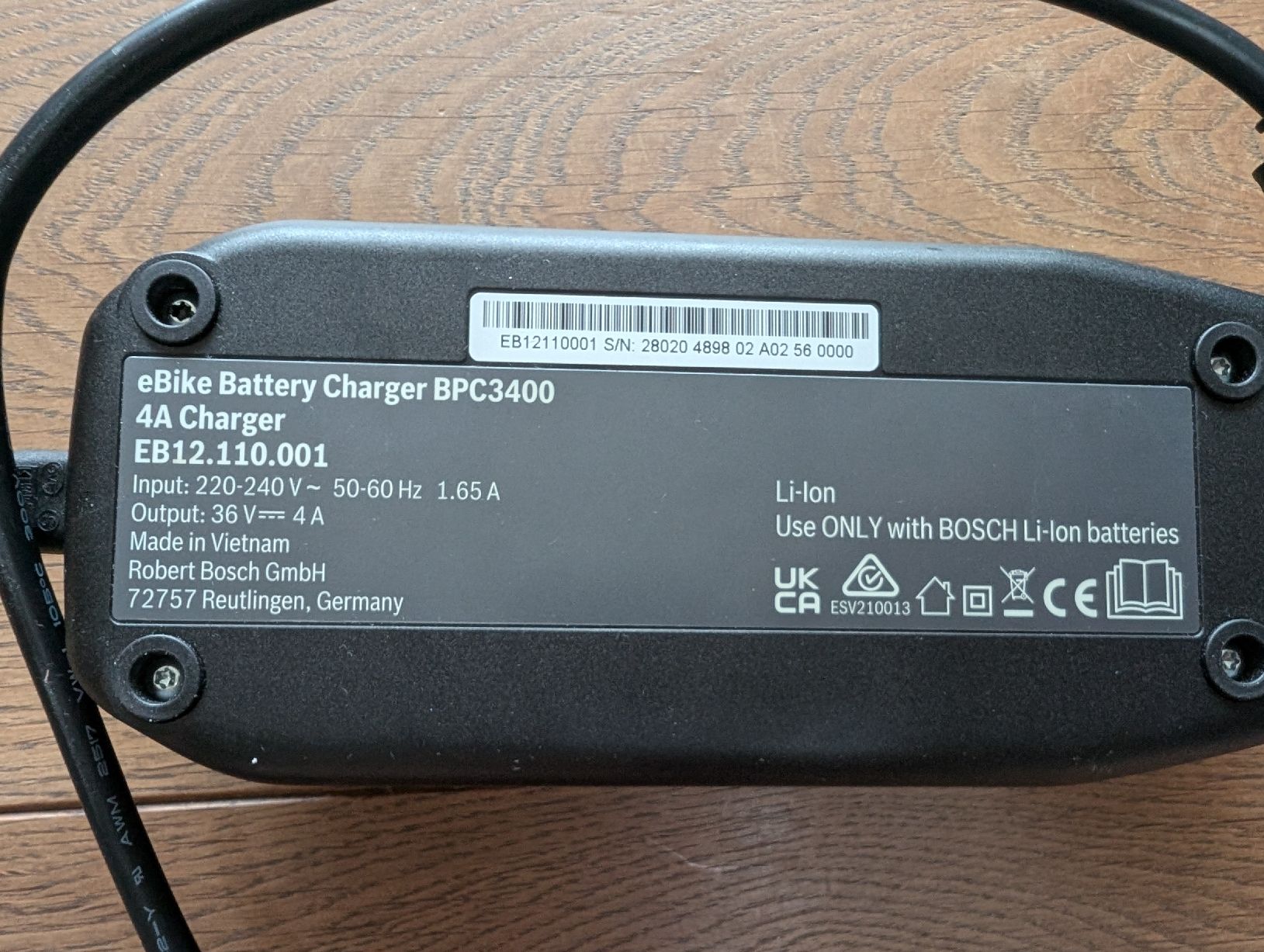 Bosch Caricabatterie: Bosch Ladegerät BPC-3400 – Usato da Biberist venduto da Smfr 1