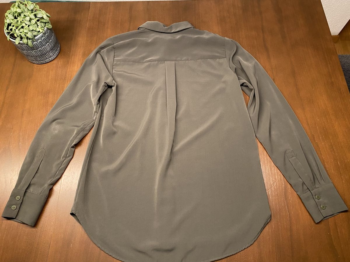 H&M Camicette: H&M Bluse, Olivgrün, Gr. 34 – Usato da Zumikon venduto da leskel 1