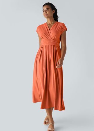 Robe d'été corail neuve avec étiquette, taille M, Halara