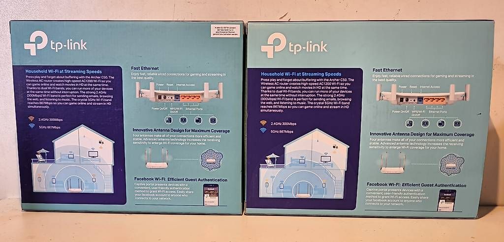 TP-Link Modems & Routeurs: 2st. Router tp-link AC1200 – D'occasion à Buochs par Paedi_driver 1