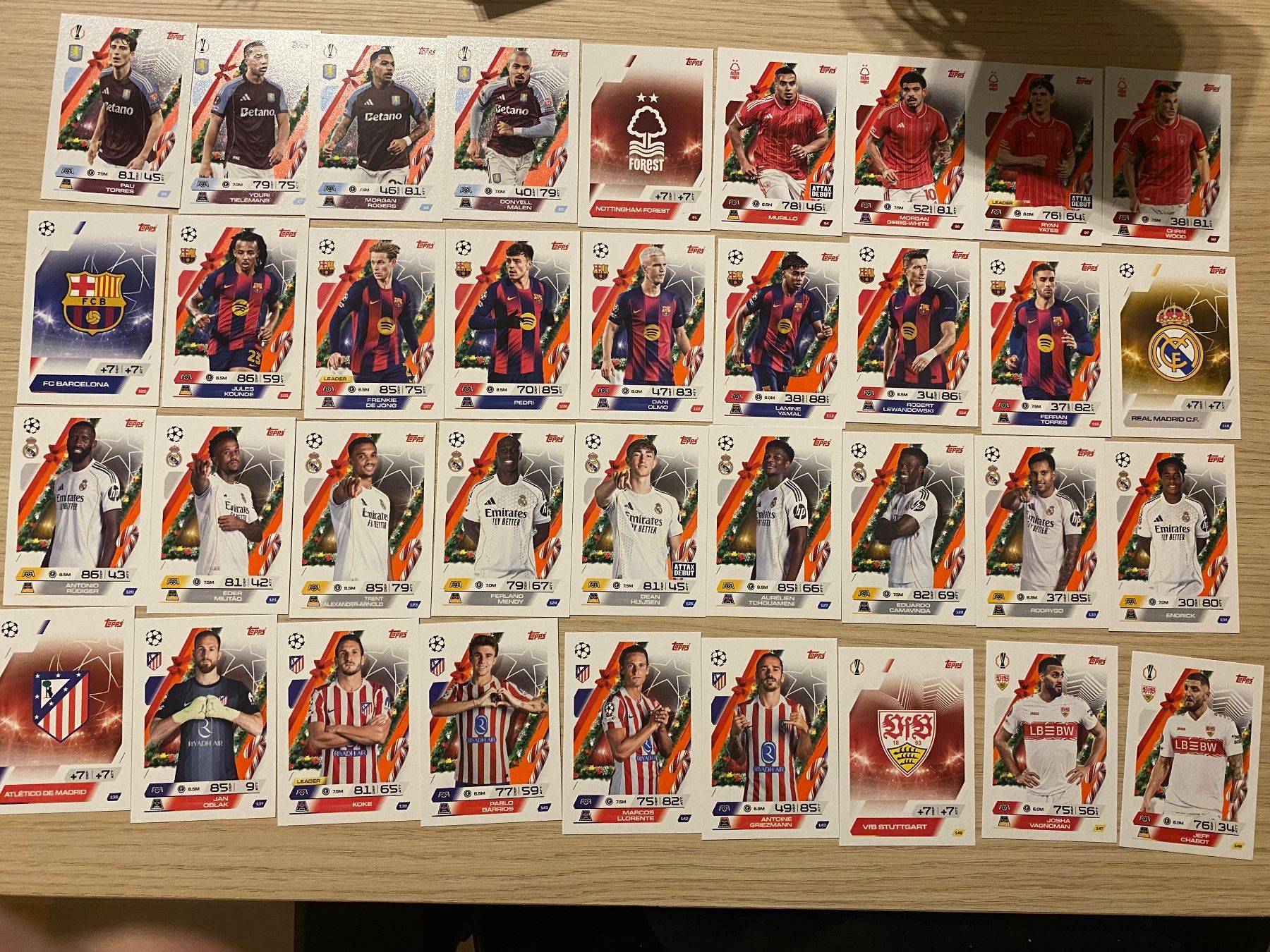 Topps Carte collezionabili: Topps Match Attax 25/26 Festive Parallel Base Karten – Nuovo (secondo la descrizione) da Zürich venduto da BVBWINNER 1