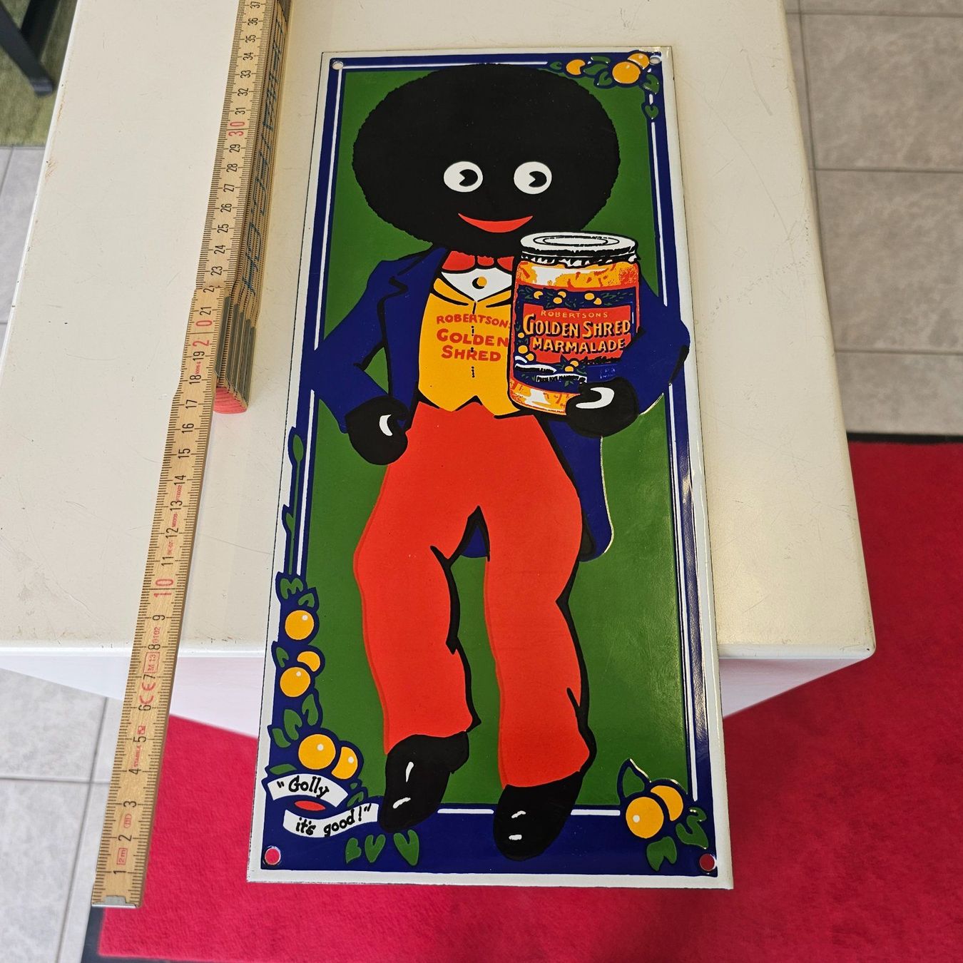 Schilder: Altes Emailschild Emaille Schild Roberstons Marmalade – Gebraucht aus Nottwil von Wondewa-Shop 2