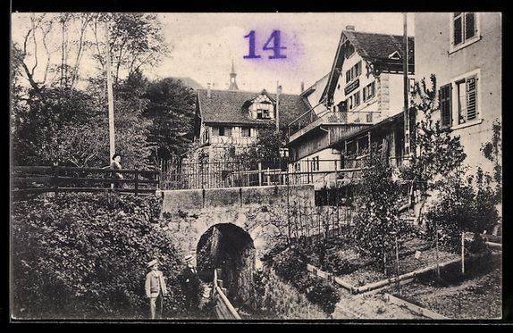 Cartes postales: AK Thalwil, Alte Mühle – D'occasion à Berlin par bartko-reher