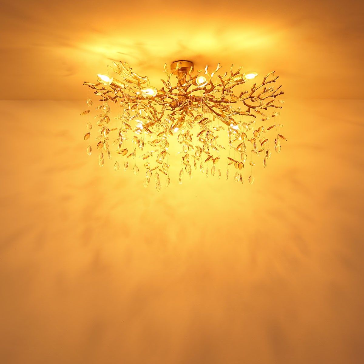 Lampadari & plafoniere: Deckenleuchte, Gold, 85 cm x 50 cm – Nuovo (secondo la descrizione) da Kreuzlingen venduto da Smart-Light 2