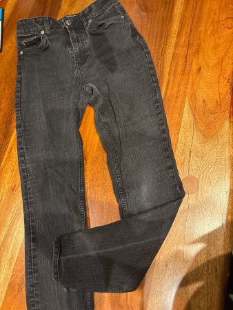 schwarze Jeans, Grösse 38