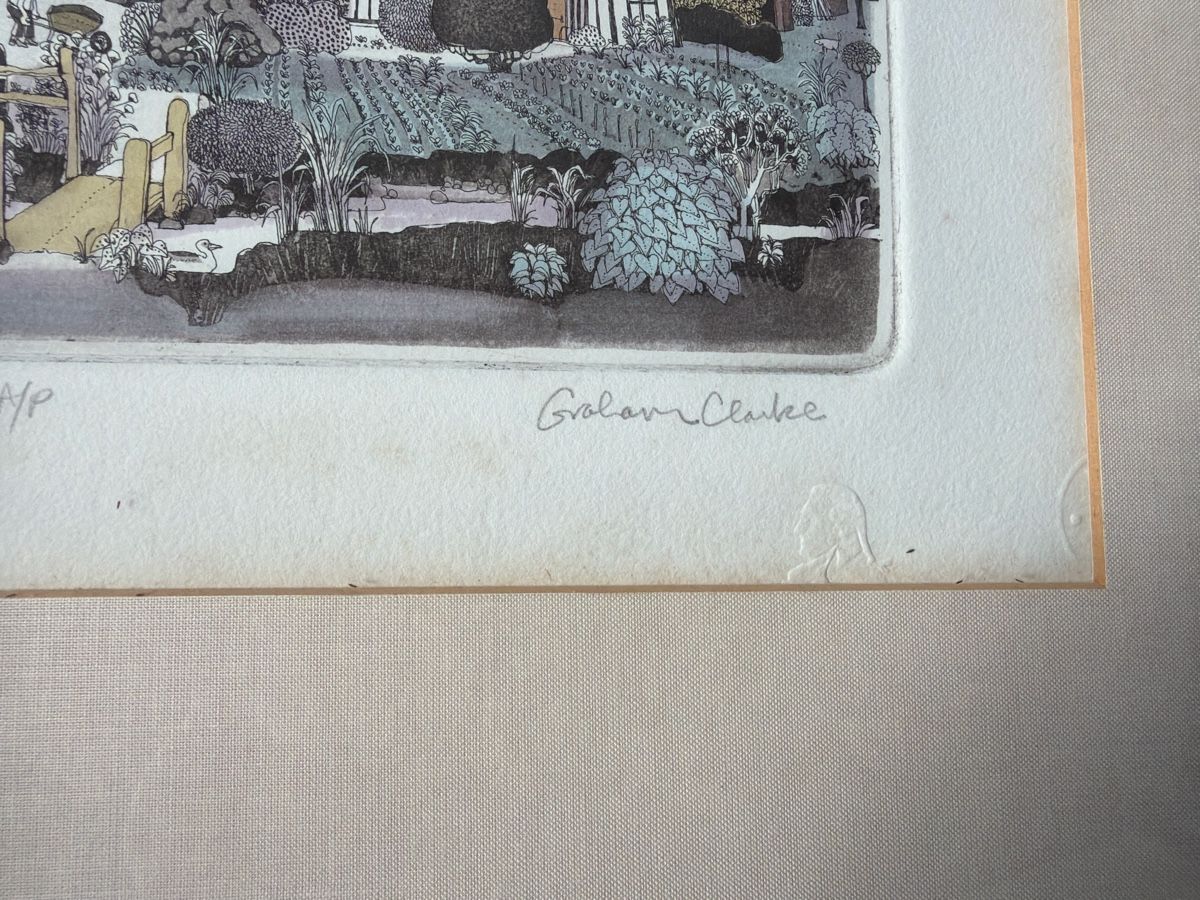 Grafica & Litografie: Original Grafik von Graham Clarke, "Nightshift A/P" – Usato da Winterthur venduto da silen 3