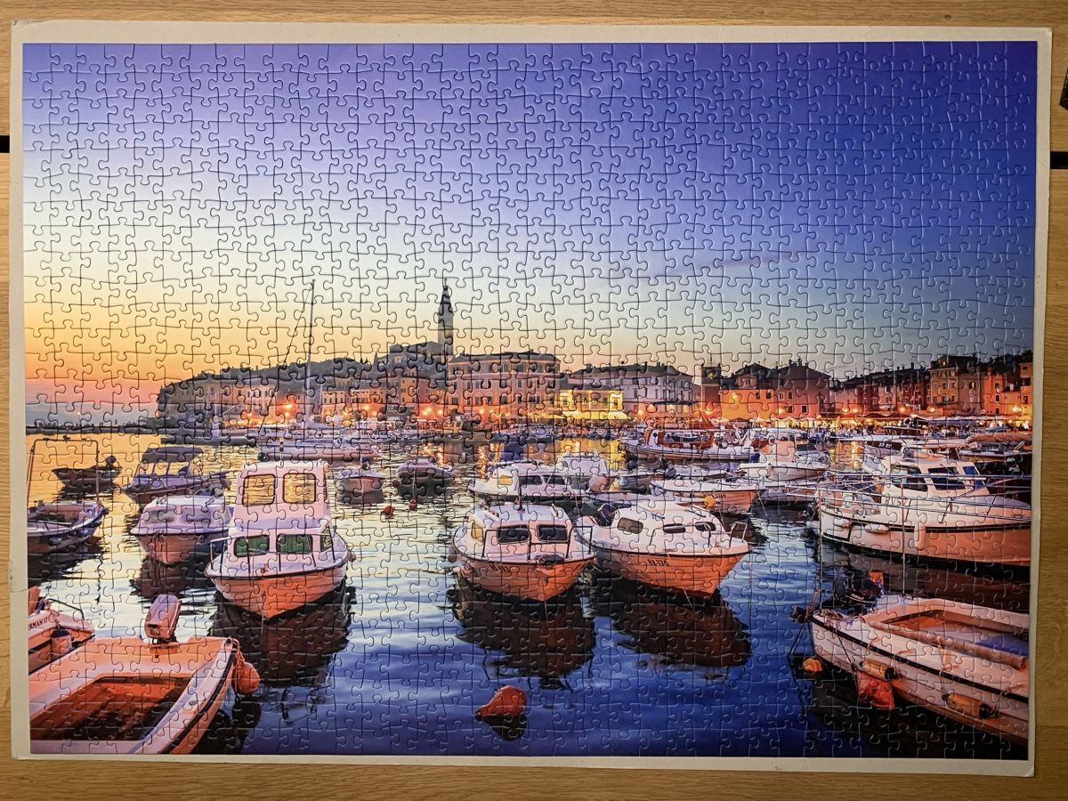 Ravensburger Puzzle: Ravensburger Puzzle Kroatien 1000 Teile – Usato da Thun venduto da Chrabu 1