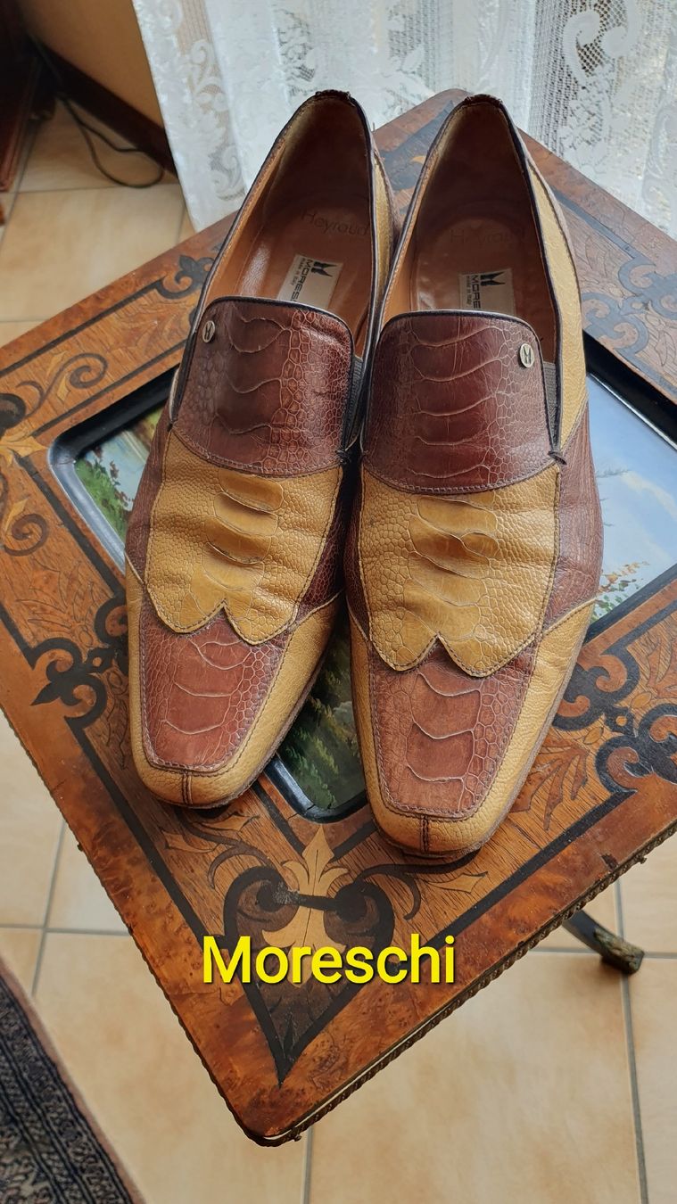 Scarpe da uomo: Moreschi cuir taille 44.5 – Usato da Erde venduto da zakleblanc 1