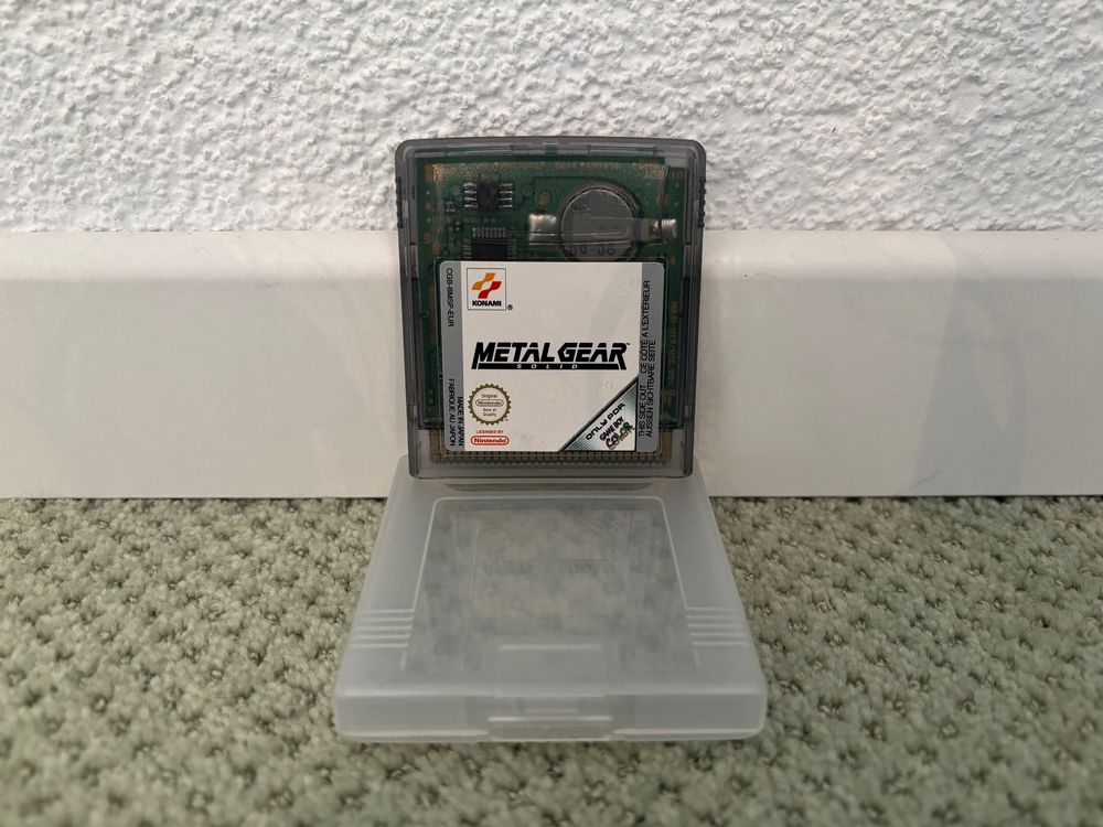 Metal Gear Solid in Sammlerzustand (Gameboy Color) | Kaufen auf Ricardo