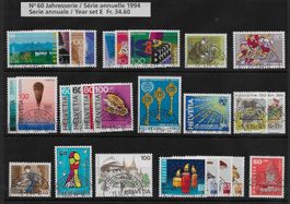 CH1994 - Série annuelle 1994 1er jour