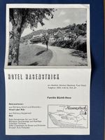 Hotel Hasenstrick RÜTI ZH Prospekt selten Vintage Top!