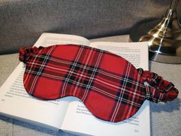 Schlafmaske für erwachsene mit Stil! Weich, Qualität: A, rot