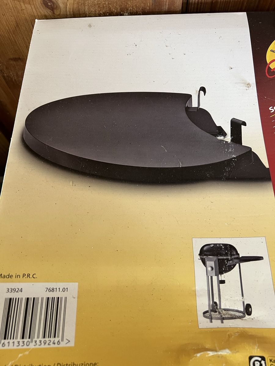 Servierplatten: Seitentablar Kugelgrill M 45 - 50cm – Neu und originalverpackt aus Huttwil von luk_9tdh 1
