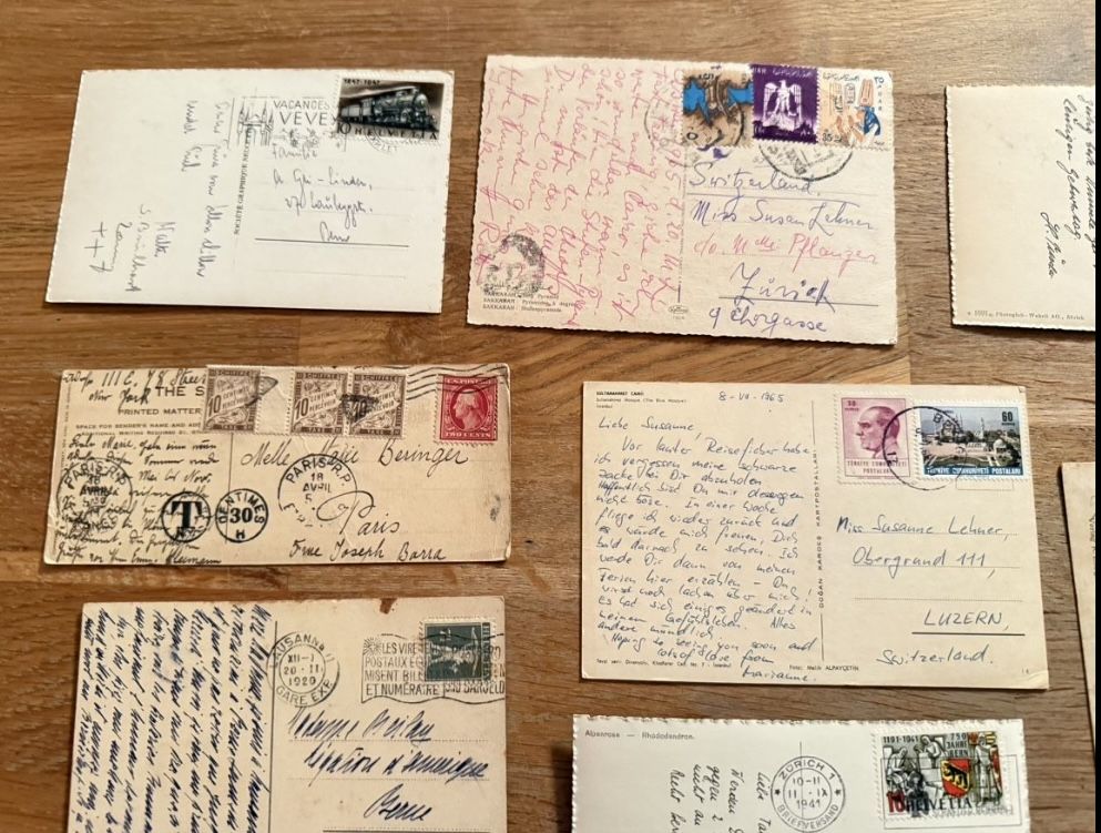 Cartoline postali: Konvolut alte Ansichtskarten diverse Motive  – Usato da Goldach venduto da Donpancho 7