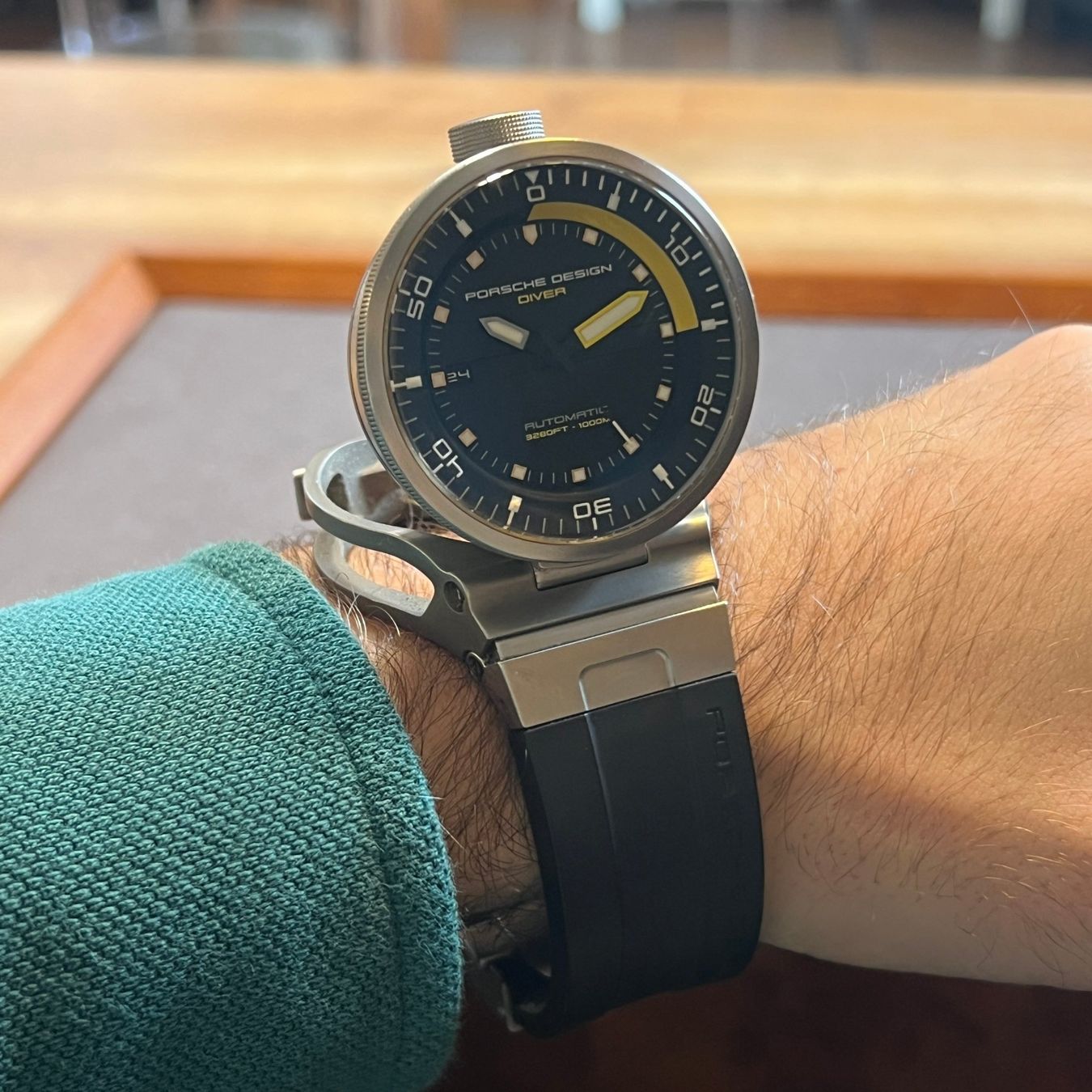 Porsche Orologi: Porsche Design Diver Titanium Case Automatic Date P6780 – Usato da Carouge GE venduto da Watchaser 4