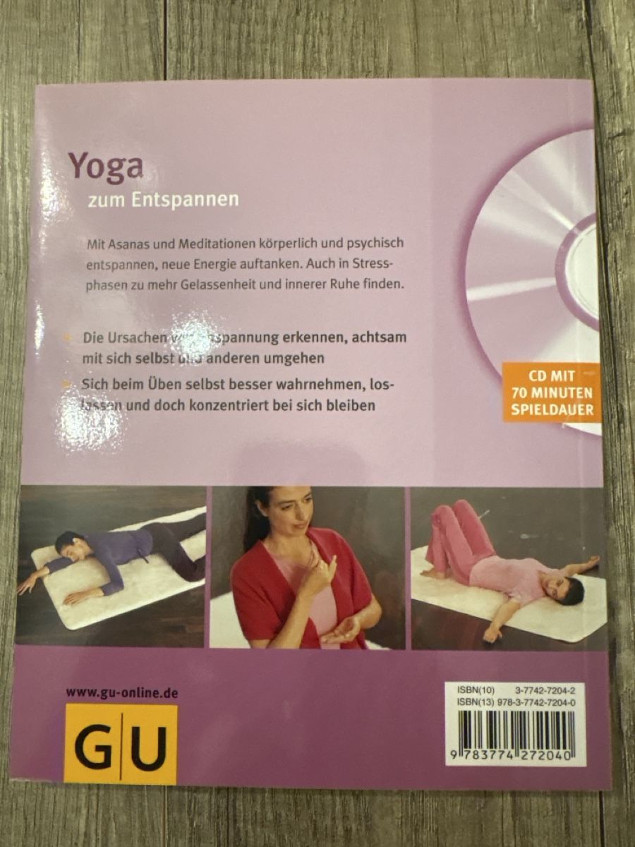 Libri: Yoga zum Entspannen mit CD – Nuovo (secondo la descrizione) da Schaffhausen venduto da Reporter 1