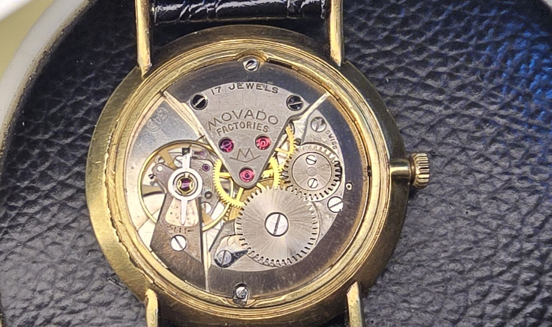 Movado Orologi: Movado Vintage Plaqué 0r – Usato da Les Acacias venduto da watinjo 6