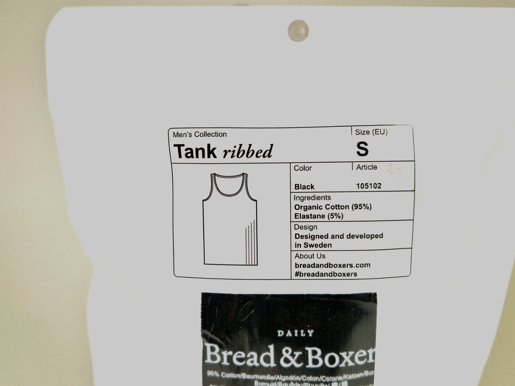 T-Shirts: BREAD & BOXERS Tank ribbed, Gr. S – Gebraucht aus Zollikofen von Restwert_Zollikofen 2