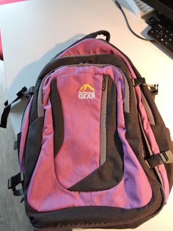 Daybag/Tagesrucksack mit Laptopfach gepolsterte Trageriemen