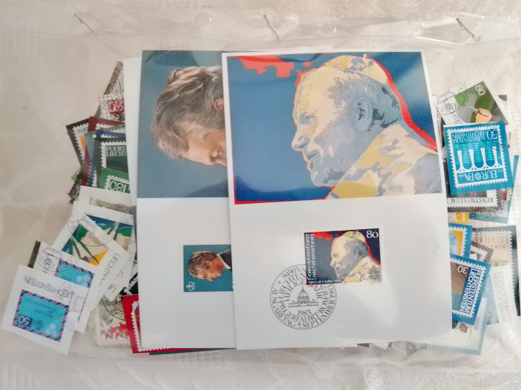 Tutti i francobolli: Francobolli e cartoline Liechtenstein – Usato da Porza venduto da alba55 3