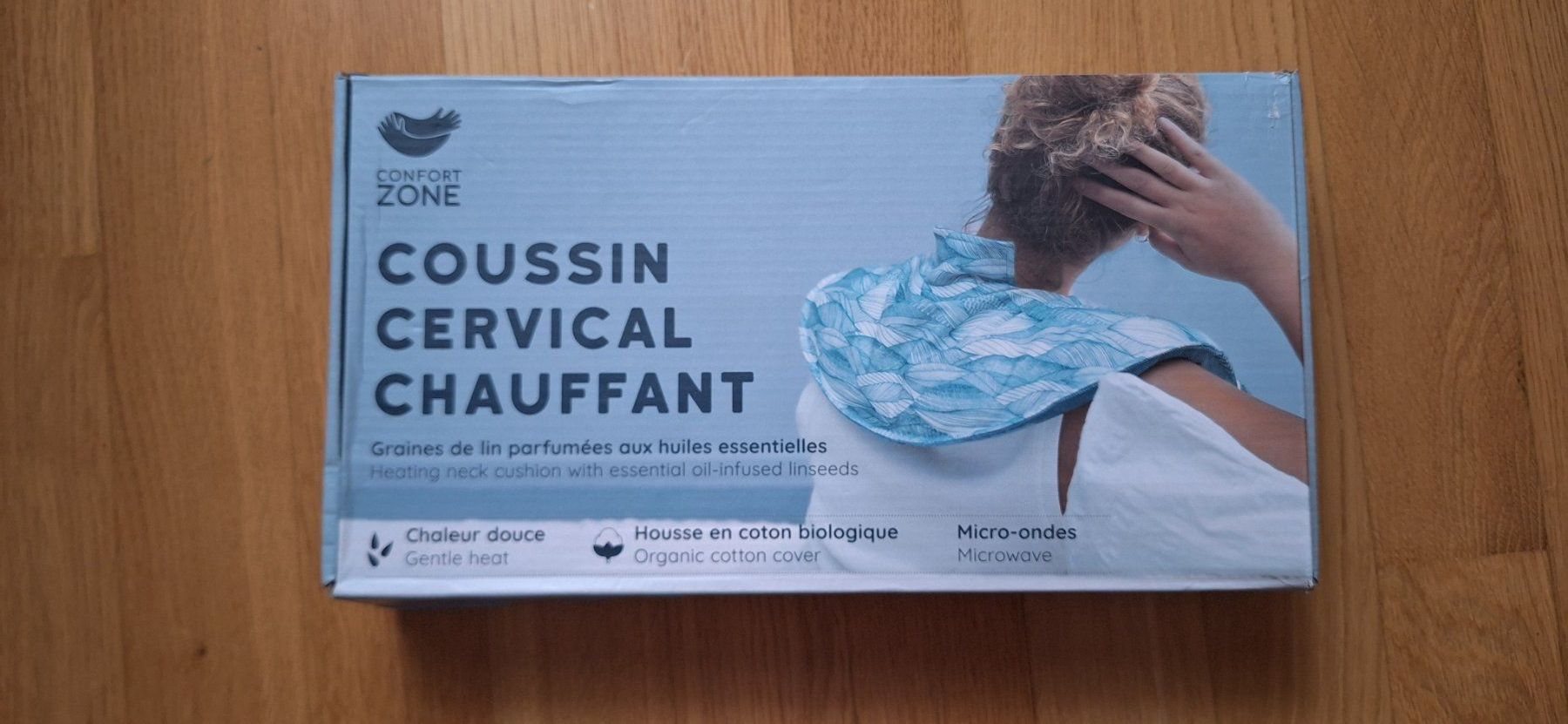 Cuscini: Coussin chauffant cervicales (graines lin) – Nuovo e nell'imballaggio originale da Lussery-Villars venduto da pousinete02