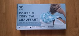 Coussin chauffant cervicales (graines lin)