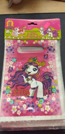 20x 6Stück Filly Einhorn Party Taschen Restposten Neu