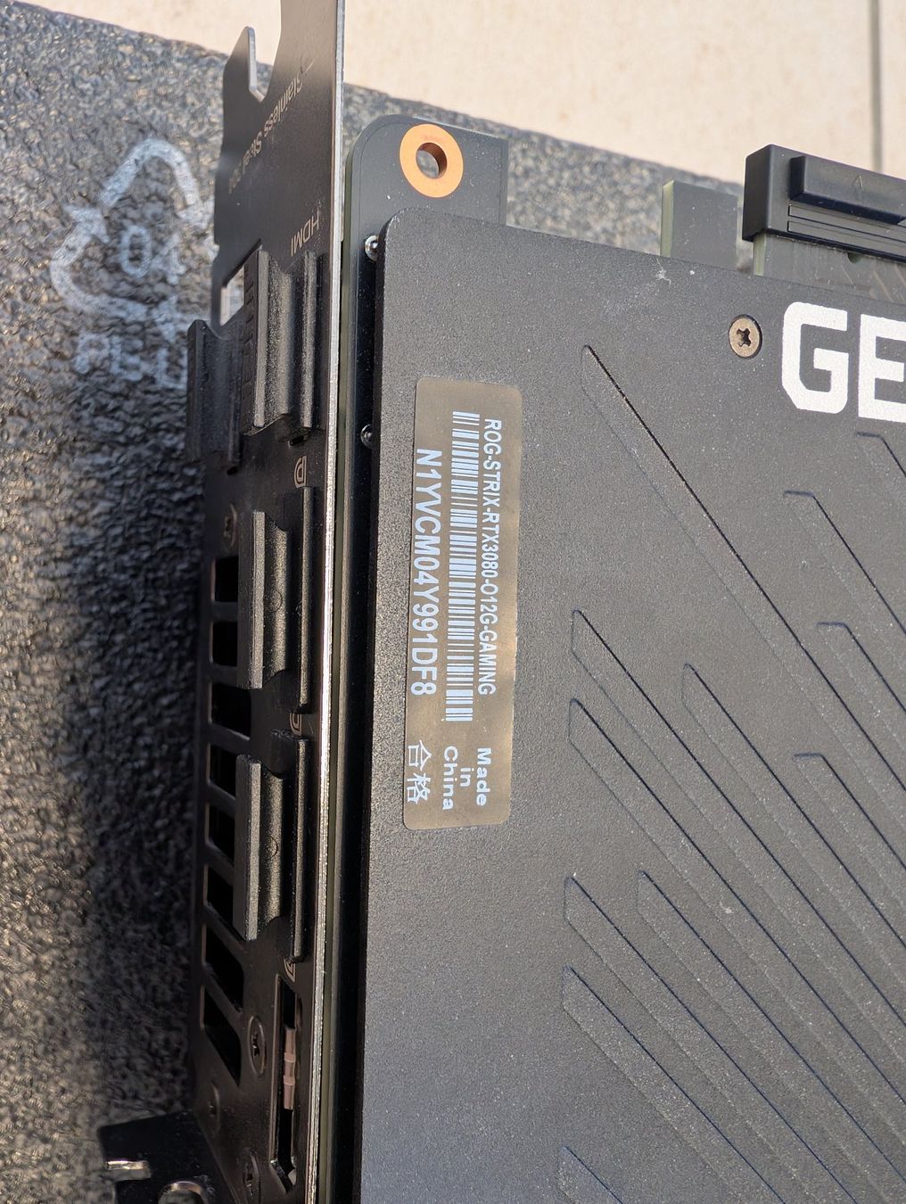 Asus Schede grafiche: ASUS ROG Strix GeForce RTX 3080 OC Edition 12GB – Usato da Cham venduto da Leoly1337 5