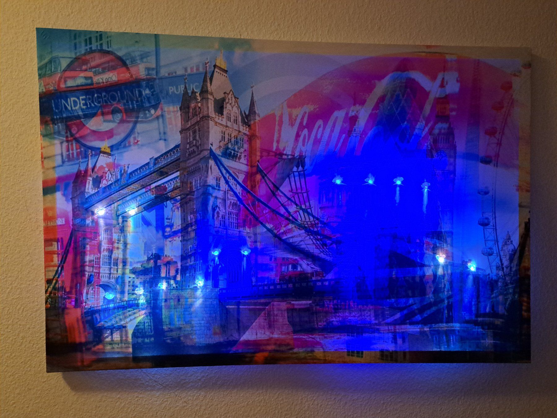 Foto & Immagini: LED Kunstbild LONDON Attractions Art – Nuovo e nell'imballaggio originale da Kilchberg ZH venduto da ruedi34 2