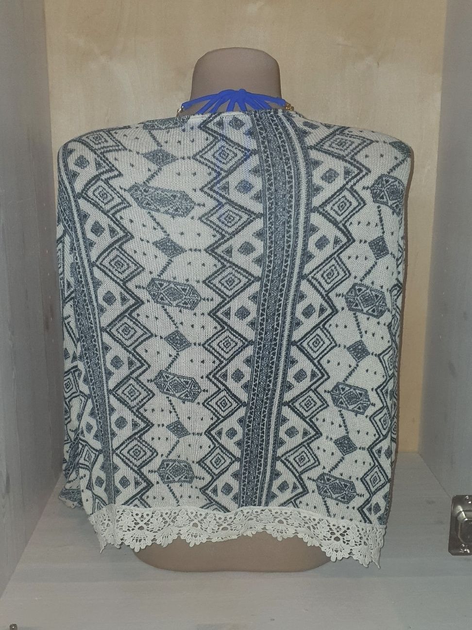 Camicette: Ethno-Muster & Spitze, langarm shirt, light pull, longshirt – Usato da Zollikerberg venduto da Nice_Name 7